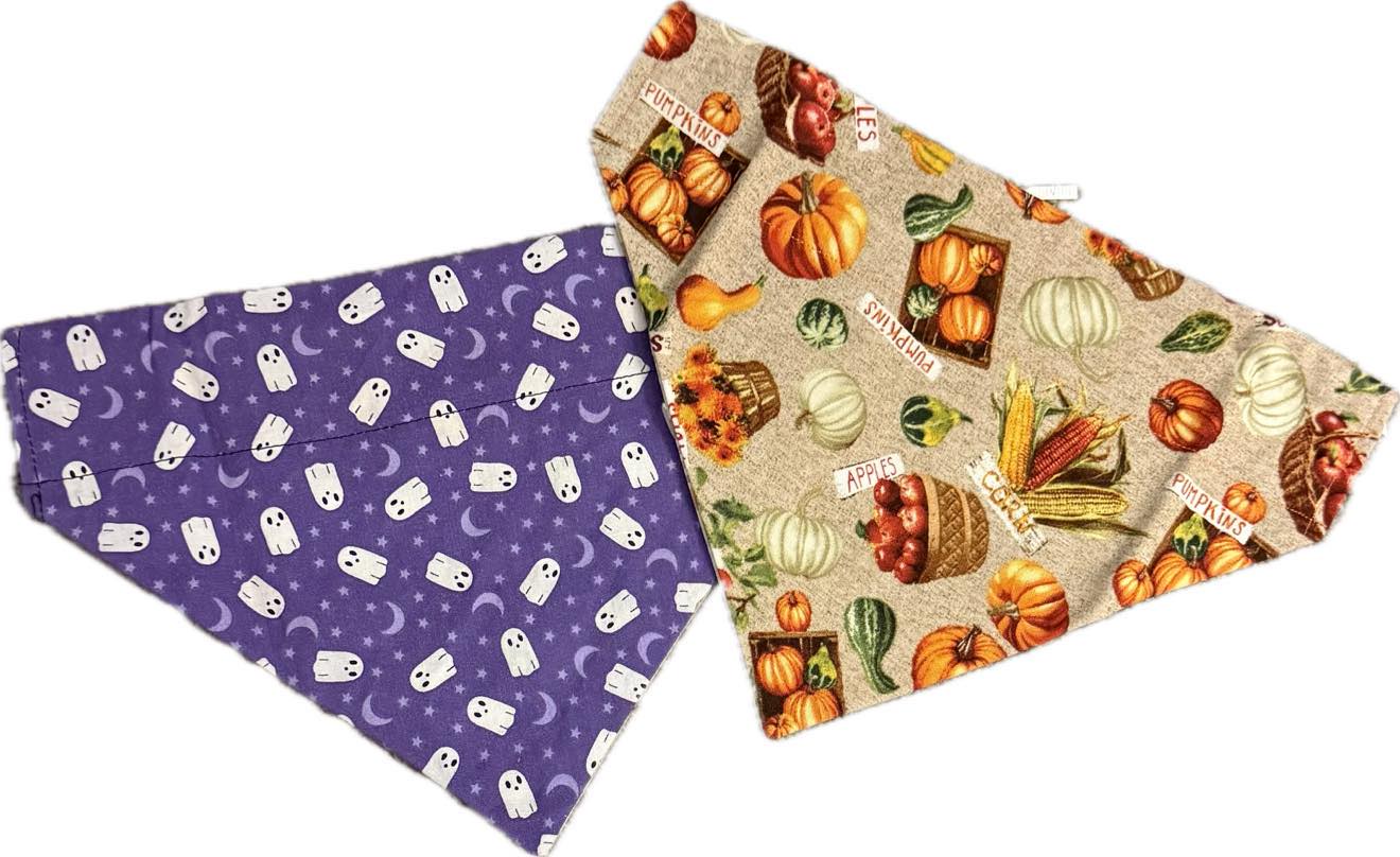 Over the collar pet bandana - Halloween Dogs