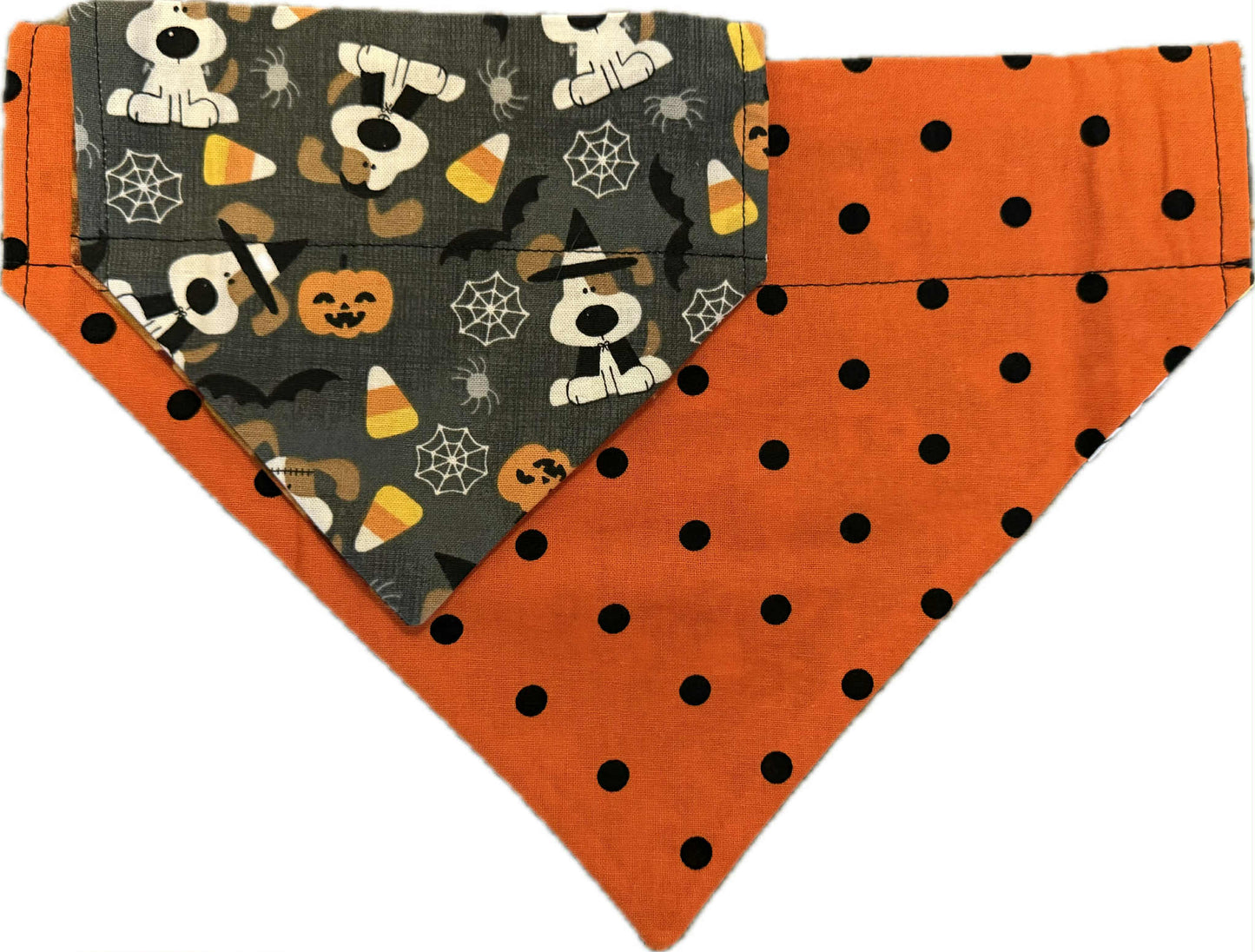 Over the collar pet bandana-Halloween Dogs