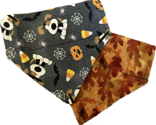 Over the collar pet bandana-Halloween dogs